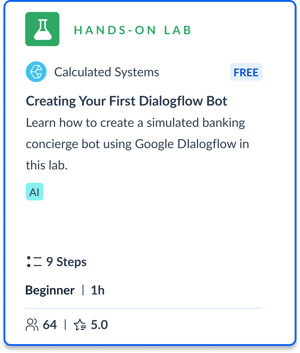 Creating Your First Dialogflow Bot