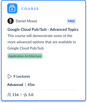 Google Cloud PubSub - Advanced Topics