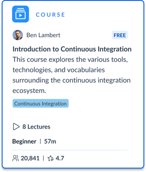 Introduction to Continuous Integrationy