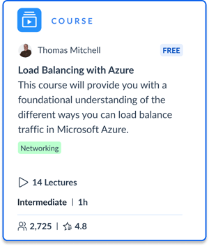 Load Balancing with Azure