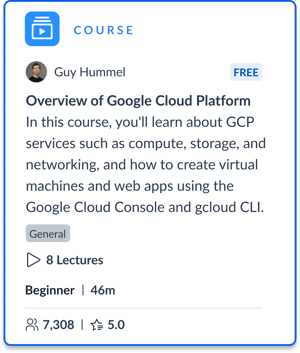 Overview of Google Cloud Platform