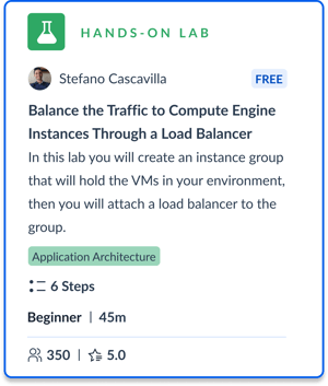 Balance the Traffic to Compute Engine Instances Through a Load Balancer