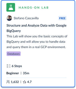 Structure and Analyze Data with Google BigQuery